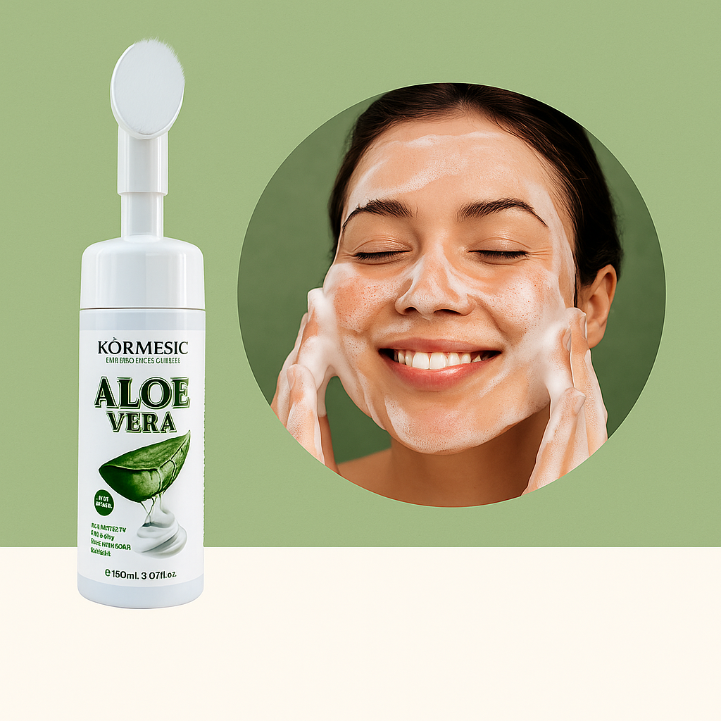 ESPUMA FACIAL HIDRATANTE CON ALOE VERA disponible en Yaxa Colombia